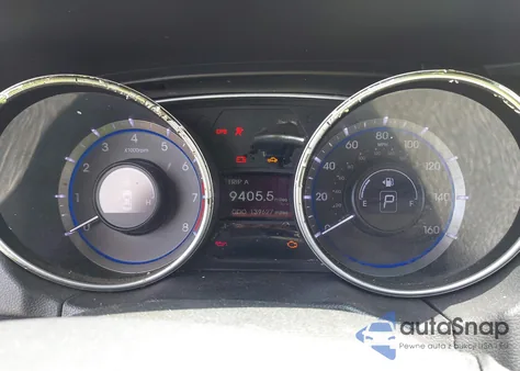 2012 Hyundai Sonata Se/Limited z USA, uszkodzony, nr VIN 5NPEC4AC7CH352951